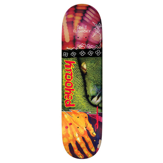 KROOKED SKATEBOARDS CERNICKY SNAKE BITE DECK 8.38