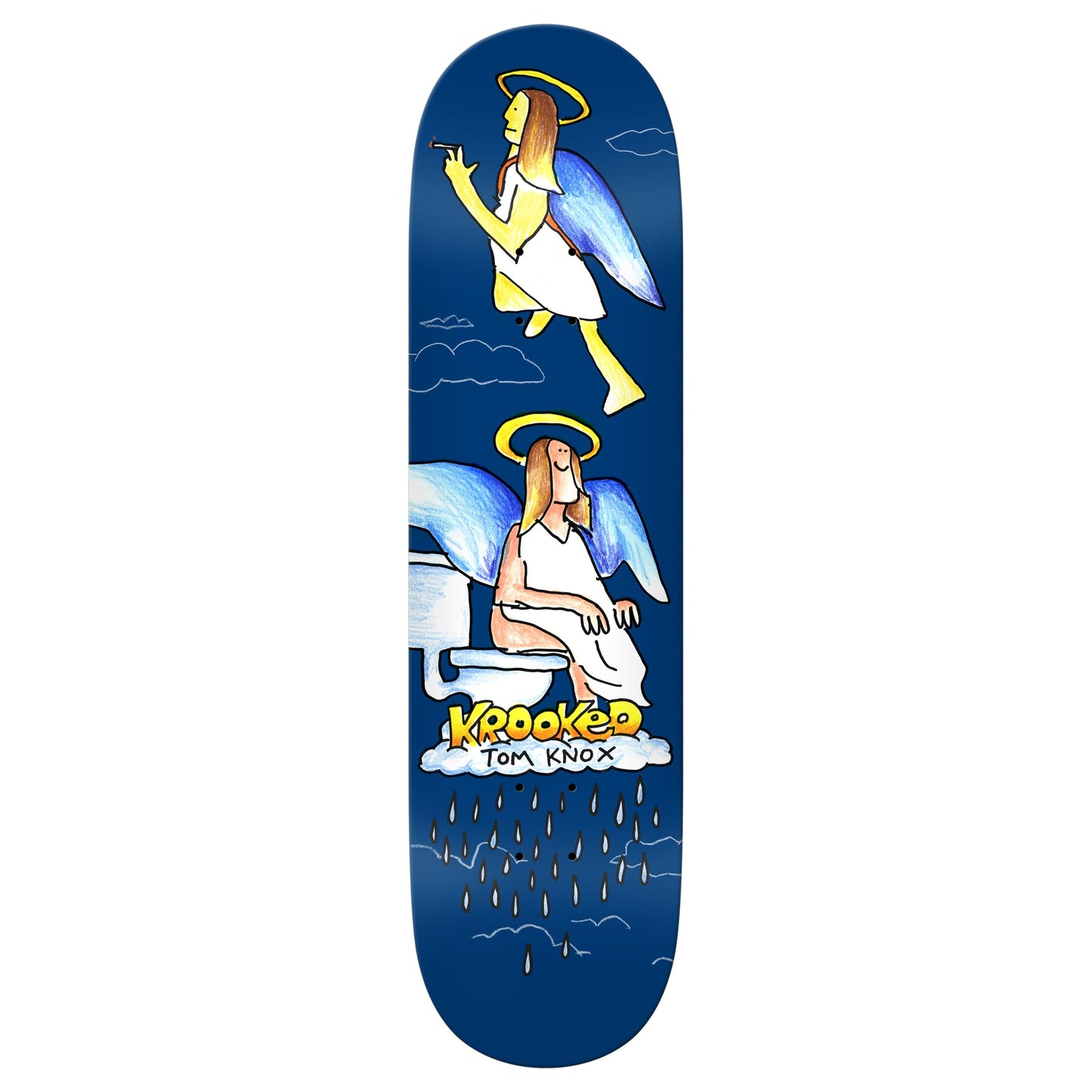 KROOKED SKATEBOARDS KNOX ANGEL 8.5