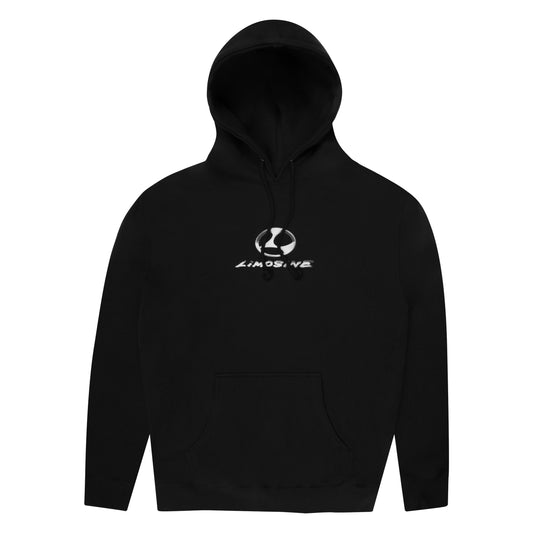 LIMOSINE SKATEBOARDS OG WATER LOGO HOODIE BLACK