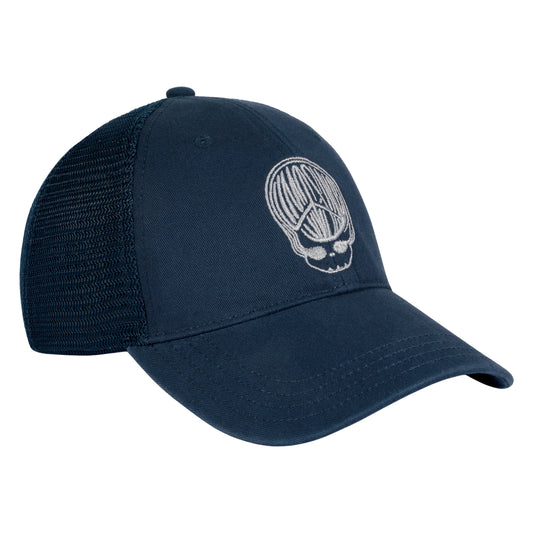 LIMOSINE SKATEBOARDS PEACE CAP NAVY/SILVER