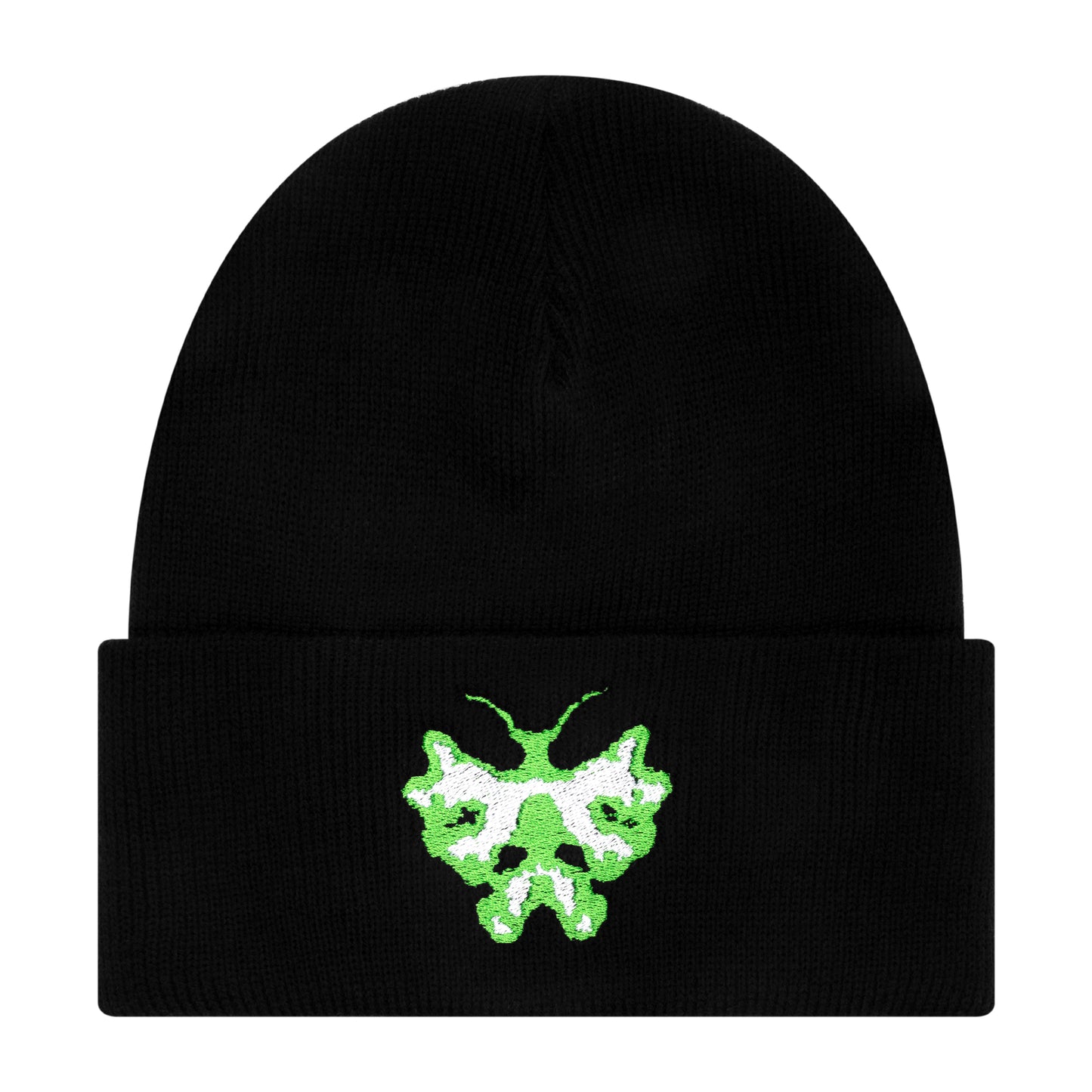 LIMOSINE SKATEBOARDS MOTH BEANIE BLACK
