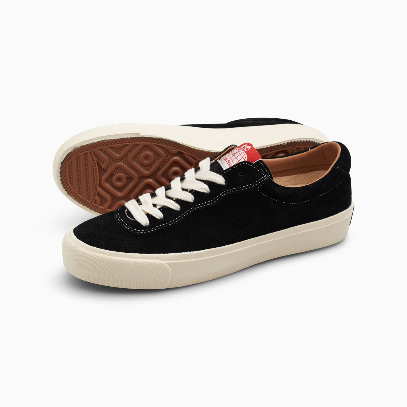 LAST RESORT AB VM001 LO BLACK/WHITE SUEDE