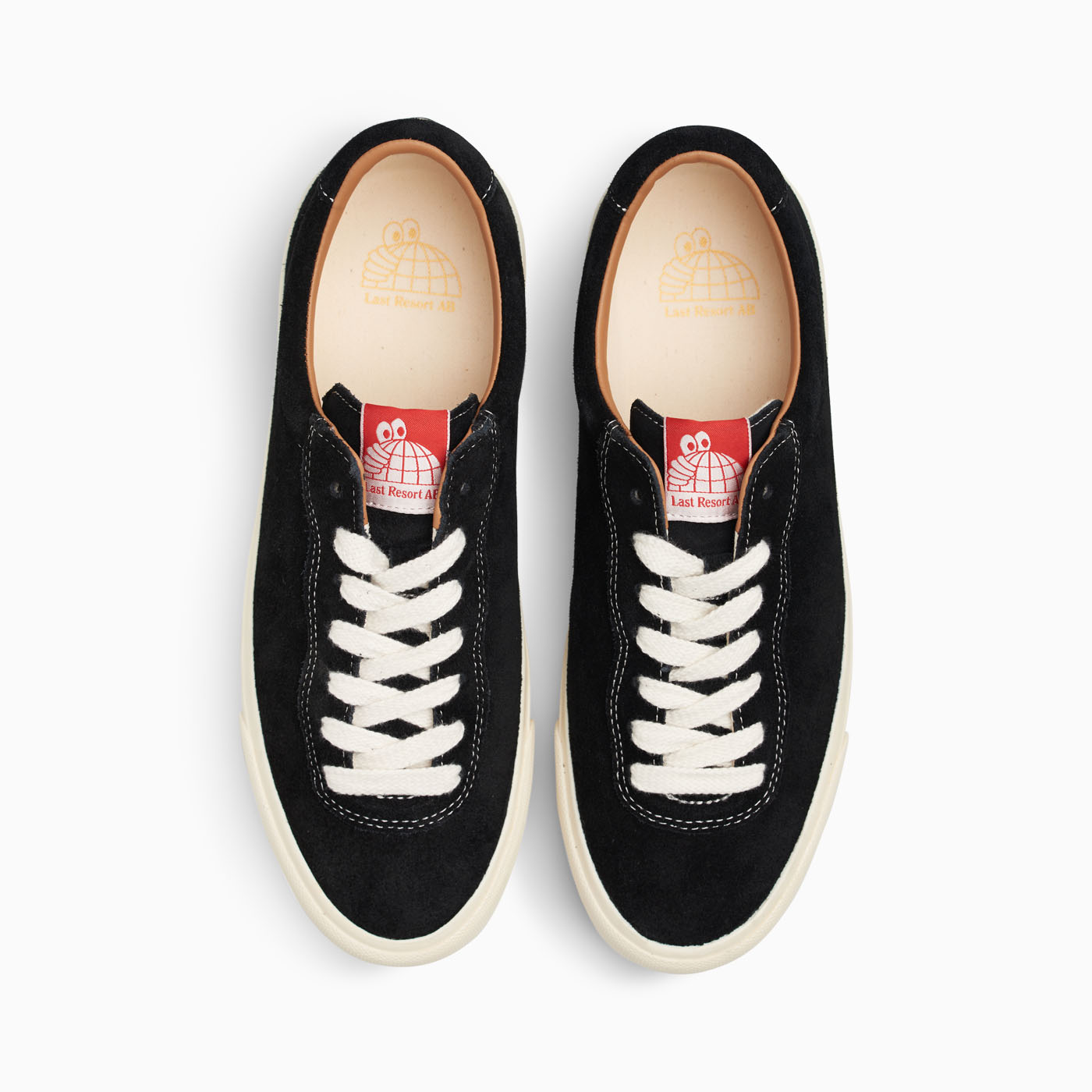 LAST RESORT AB VM001 LO BLACK/WHITE SUEDE