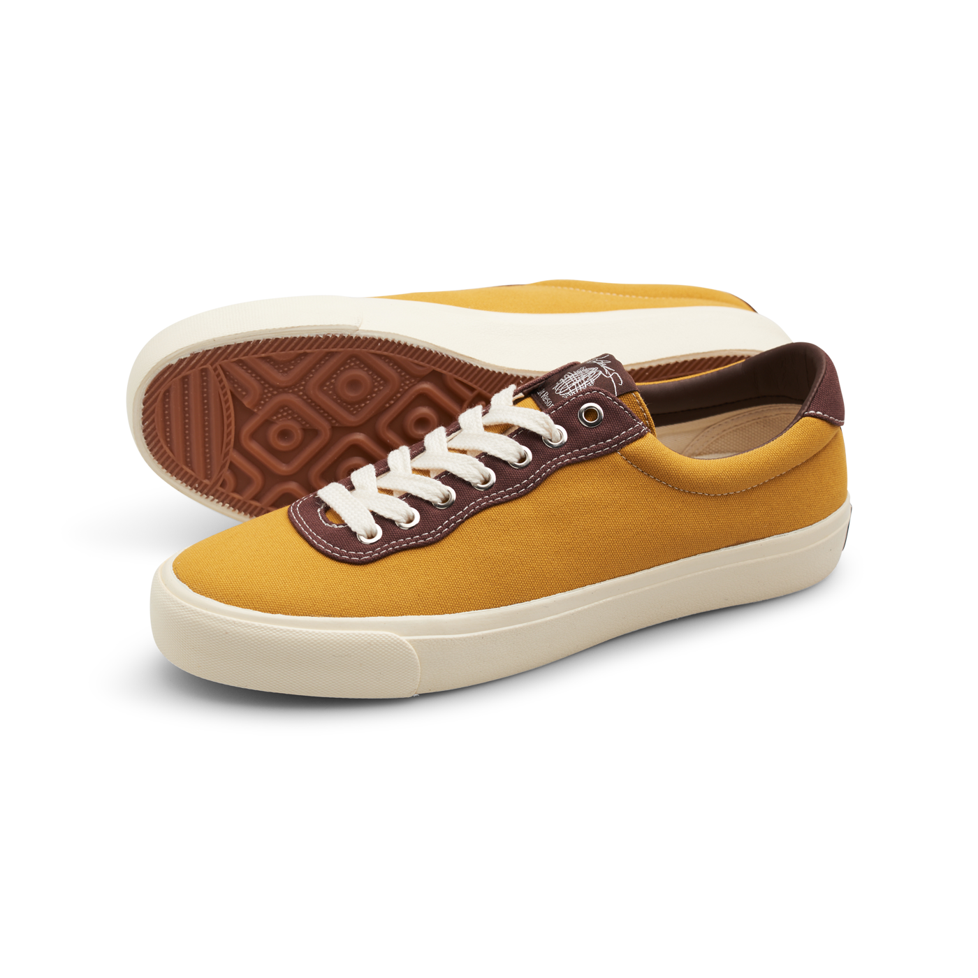 LAST RESORT AB X JULIAN SMITH VM001 LOW CANVAS YELLOW/BROWN