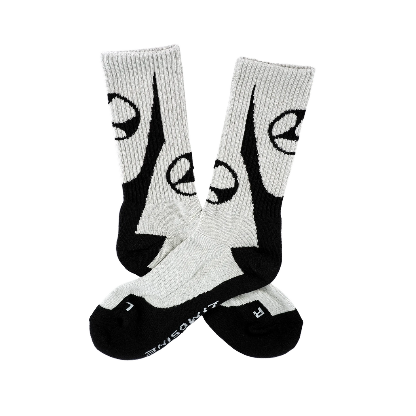 LIMOSINE SKATEBOARDS LEDDY SOCKS GREY/BLACK