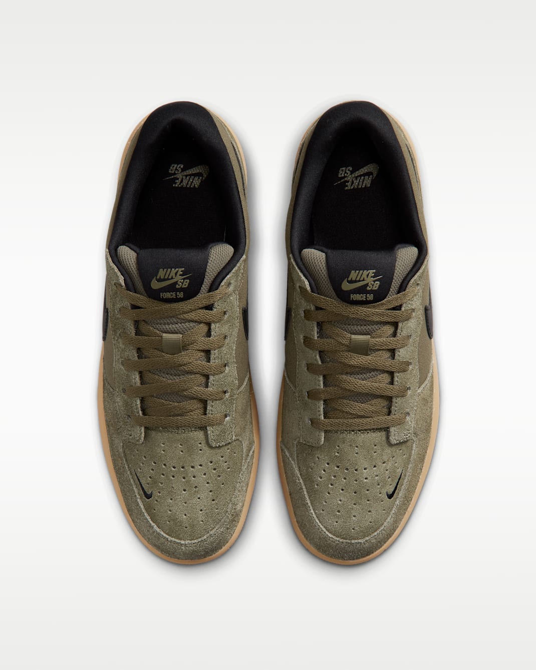 NIKE SB FORCE 58 OLIVE/GUM/BLK