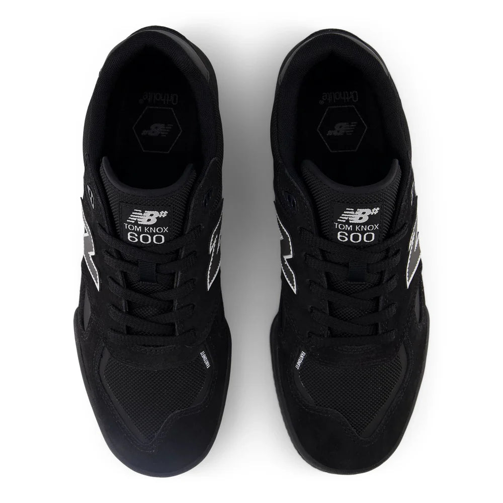 NEW BALANCE NUMERIC TOM KNOX 600 BLACK / WHITE