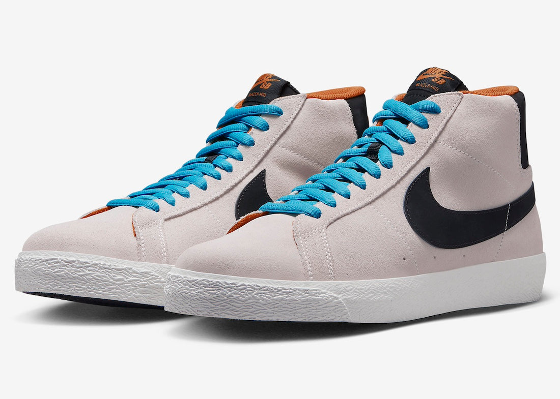 NIKE SB BLAZER MID OLYMPIC PHANTOM/BLACK/MONARCH