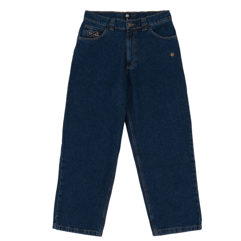 MAGENTA SKATEBOARDS OG DENIM PANTS BLUE