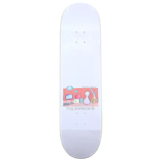 FROG SKATEBOARDS INDOOR VOICES 8.5 WHITE