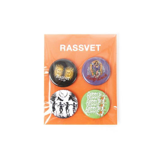 RASSVET / PACCBET METAL PINS