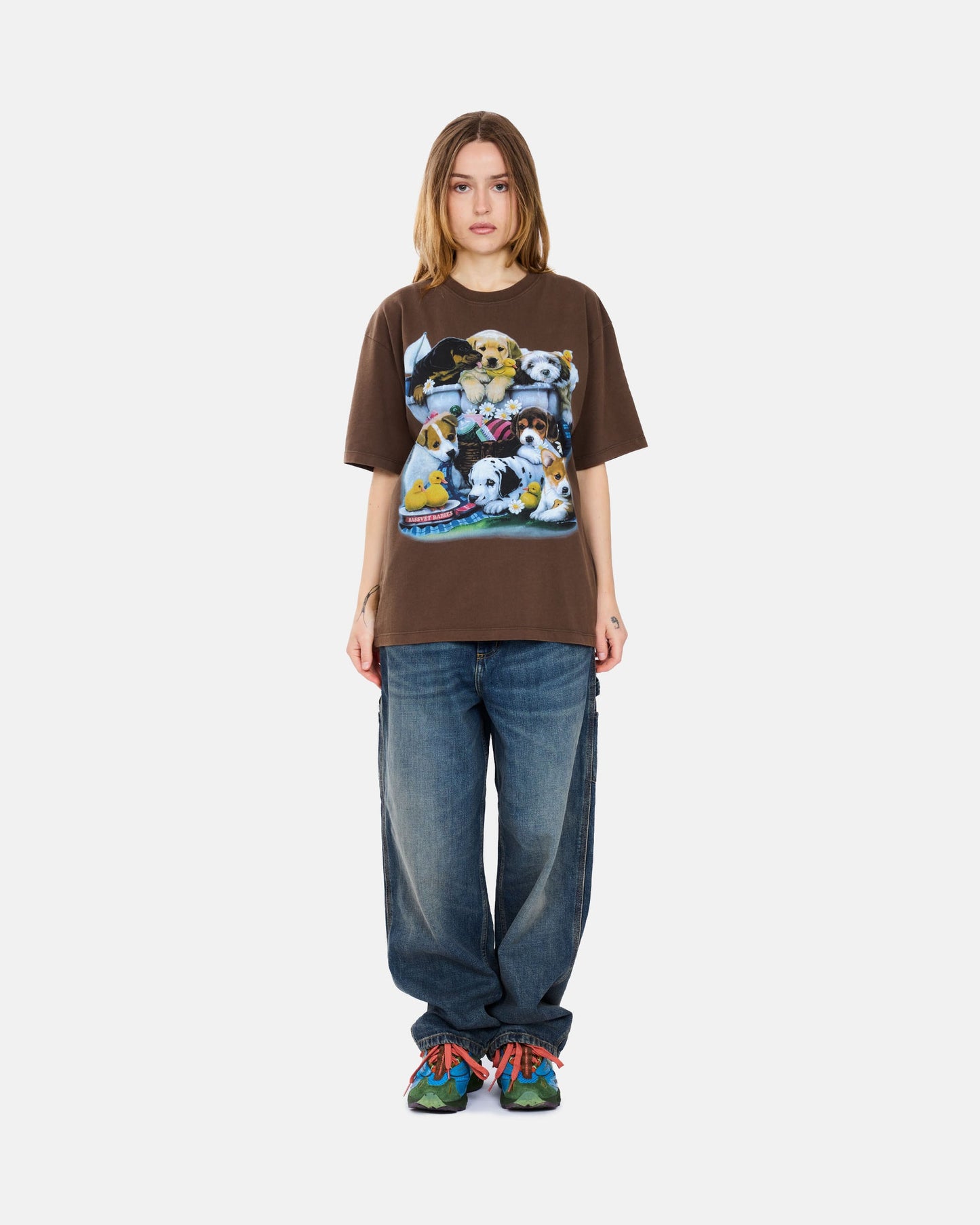 RASSVET / PACCBET BABIES TEE BROWN