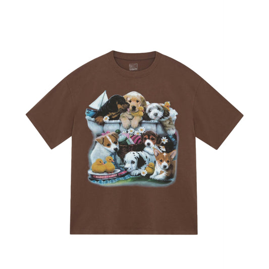 RASSVET / PACCBET BABIES TEE BROWN