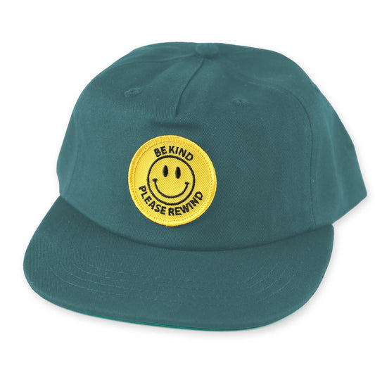 PICTURE SHOW BE KIND SHORT BRIM CAP TEAL