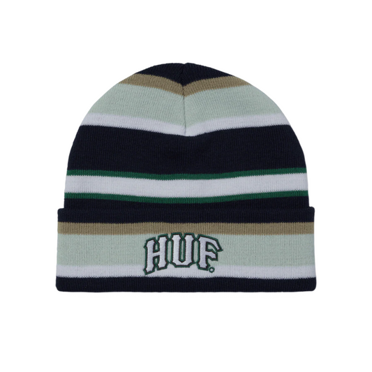 HUF WORLDWIDE PIERCE BEANIE NAVY