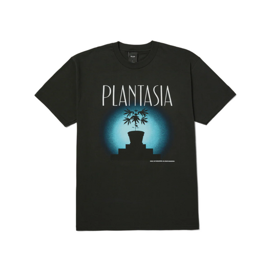 HUF WORLDWIDE PLANTASIA TEE VINTAGE BLACK