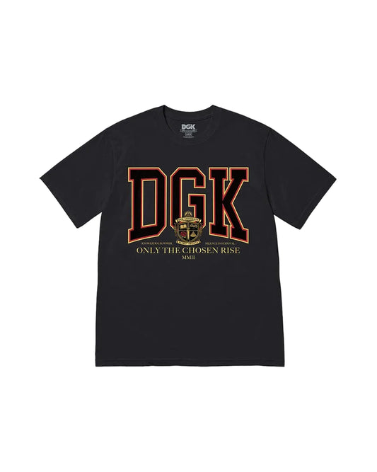 DGK SECRET SOCIETY TEE BLACK