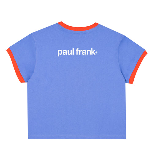 CARPET COMPANY PAUL FRANK GIRLS TEE BLUE