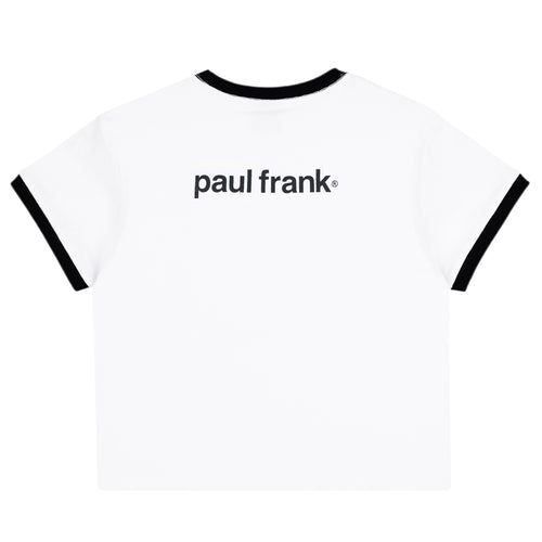 CARPET COMPANY PAUL FRANK GIRLS TEE WHITE