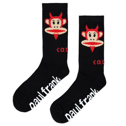 CARPET COMPANY PAUL FRANK SOCKS BLACK