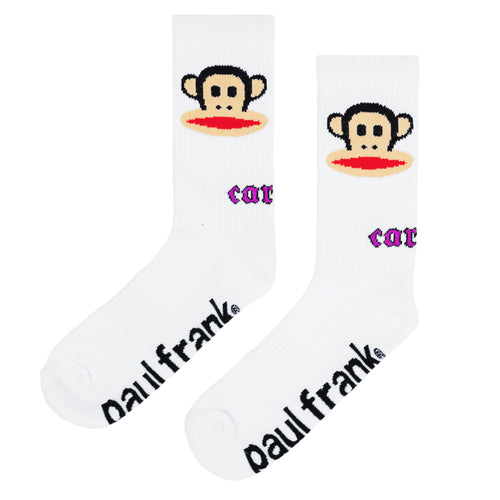 CARPET COMPANY PAUL FRANK SOCKS WHITE