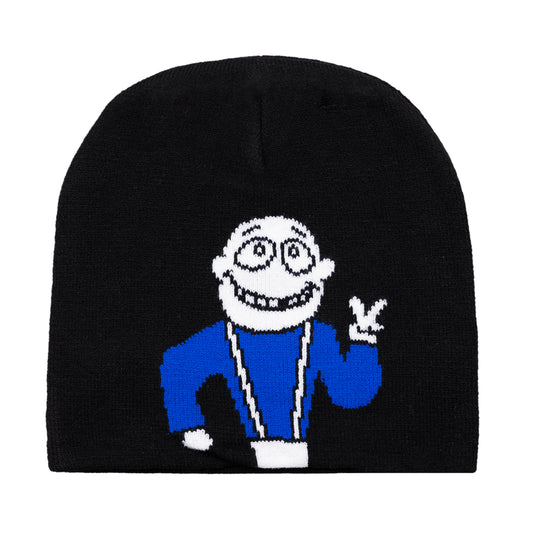 CARPET COMPANY DINO JR BEANIE BLACK