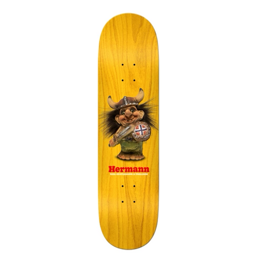 REAL SKATEBOARDS HERMANN TROLLDOM DECK 8.5
