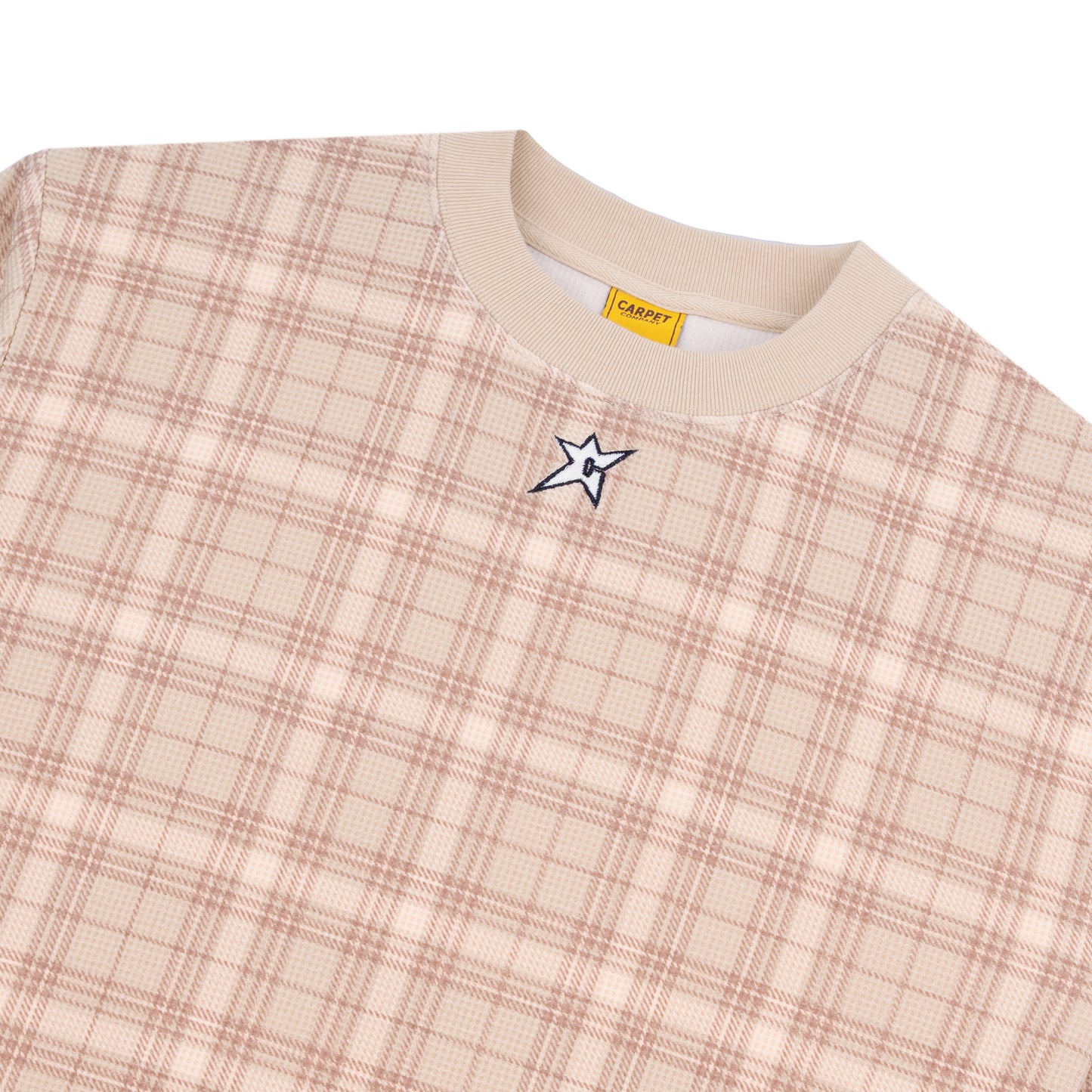CARPET COMPANY PLAID THERMAL CREAM