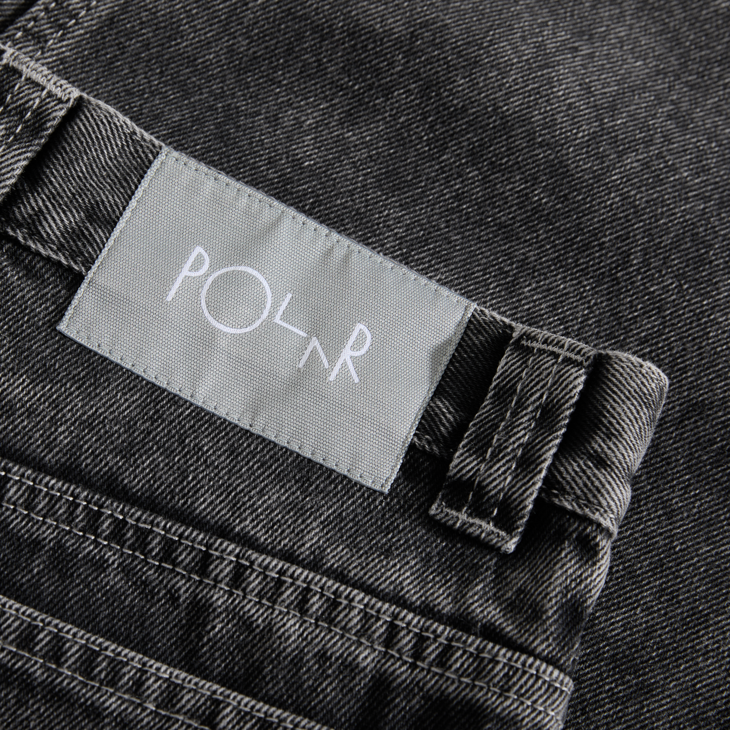 POLAR SKATE CO '93! DENIM SILVER BLACK