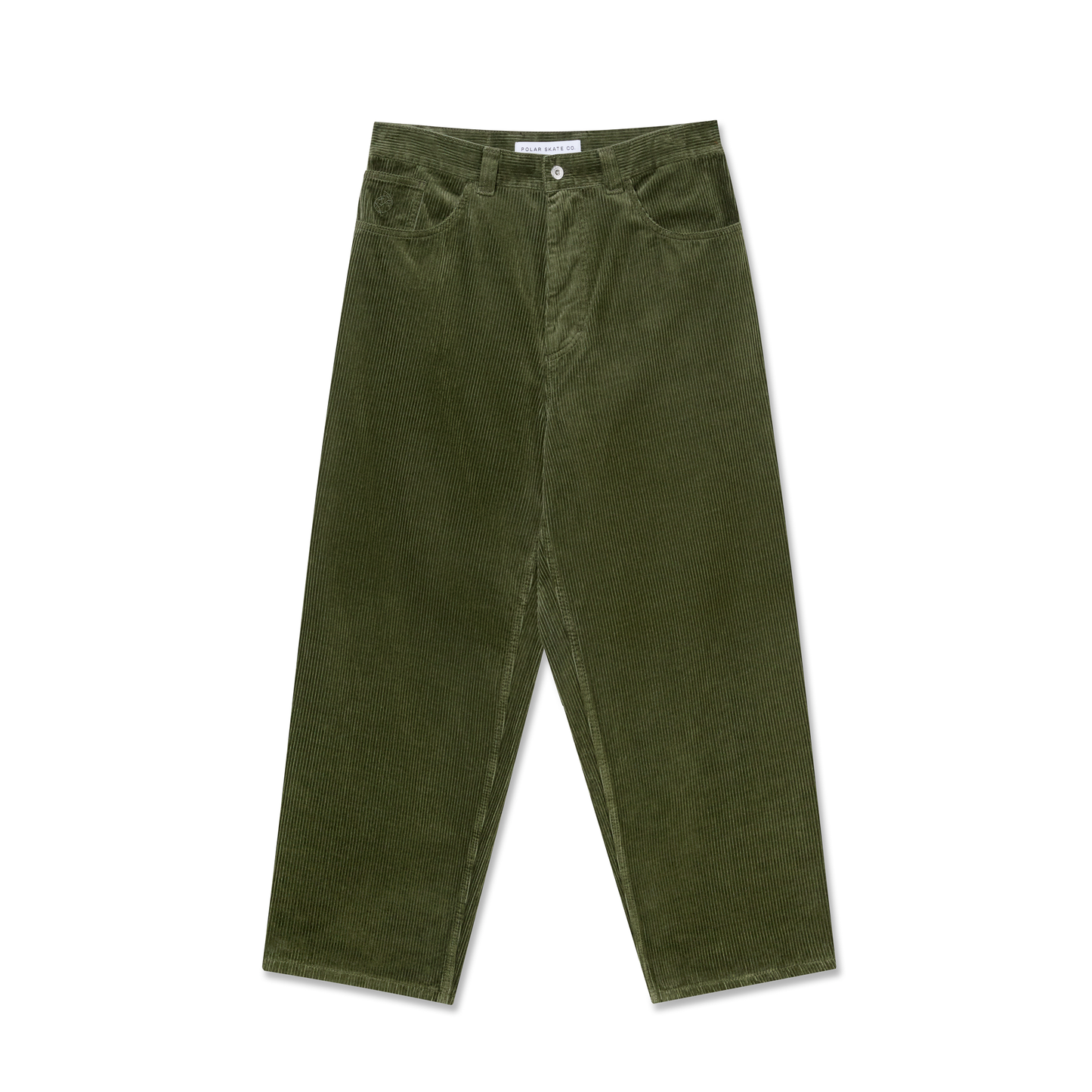 POLAR SKATE CO BIG BOY PANTS CORDUROY UNIFORM GREEN