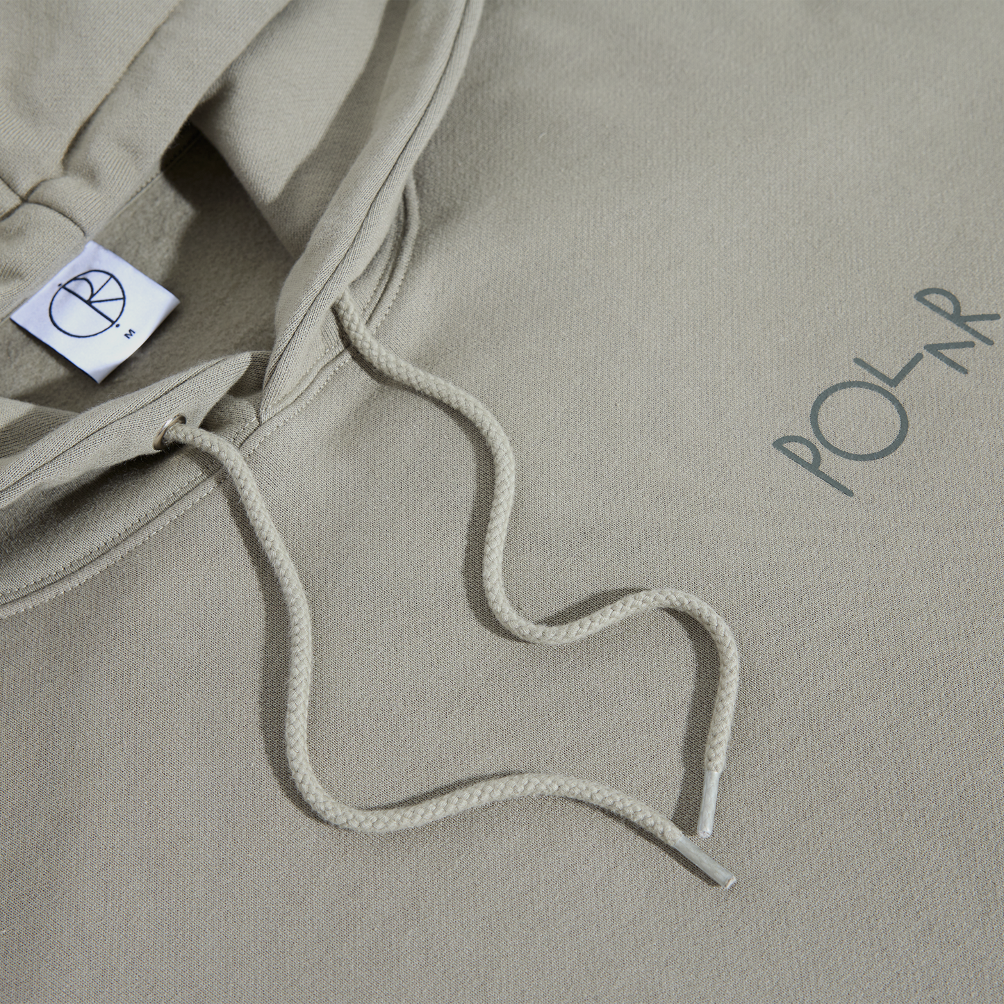 POLAR SKATE CO STOKE LOGO DAVE HOODIE VETIVER