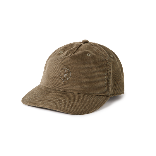 POLAR SKATE CO JAMES CAP STROKE LOGO BROWN