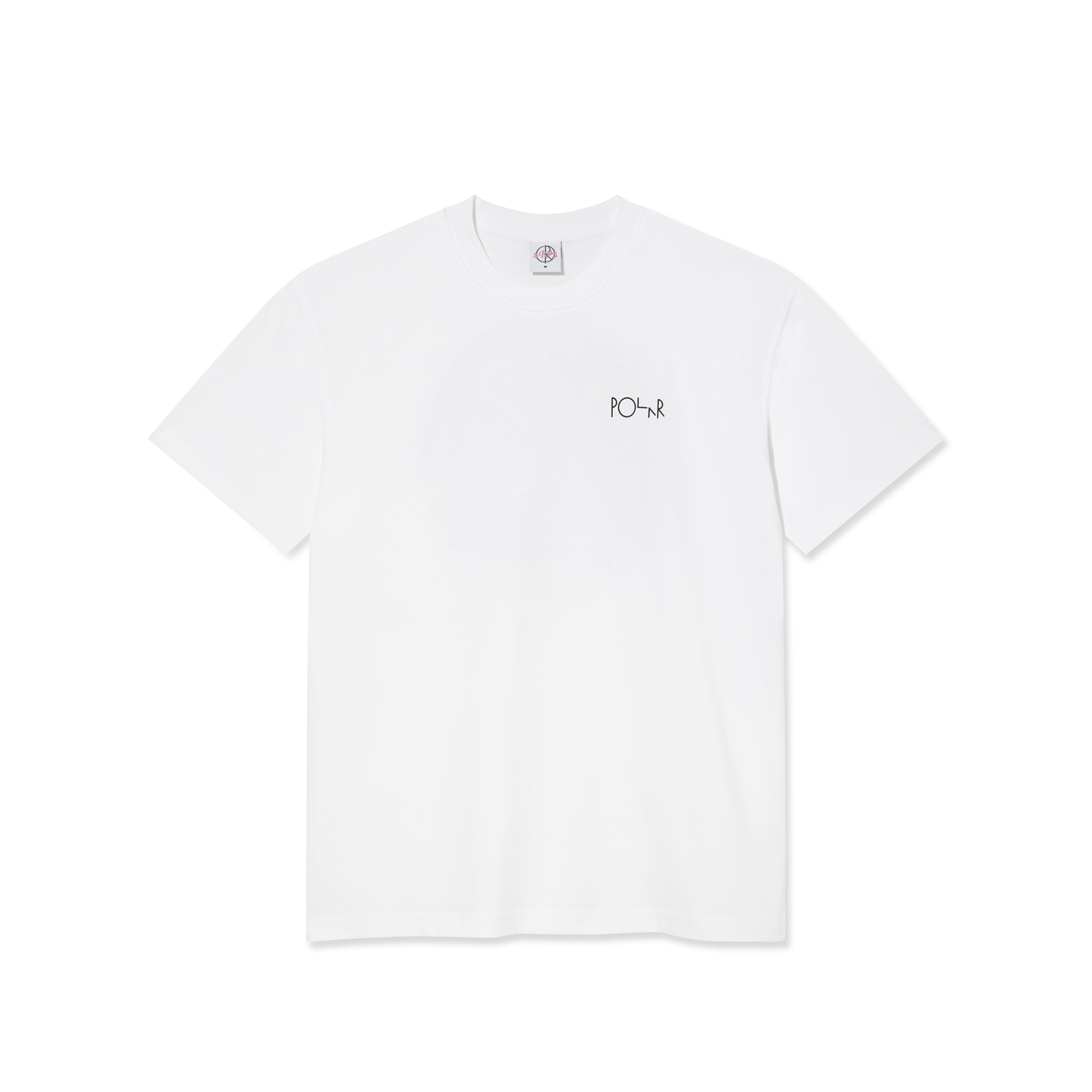 POLAR SKATE CO FILL LOGO OURSELVES TEE WHITE