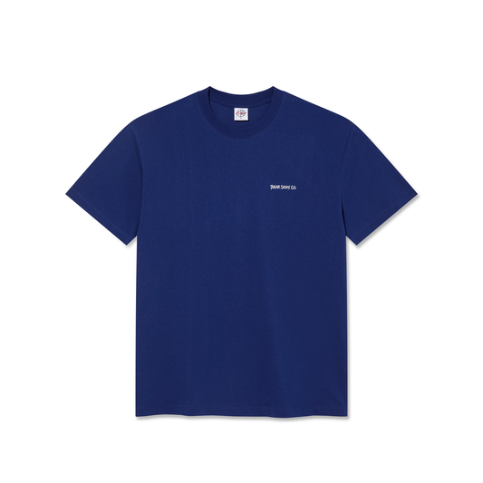 POLAR SKATE CO LIFE IN A BUBBLE TEE DEEP ROYAL BLUE