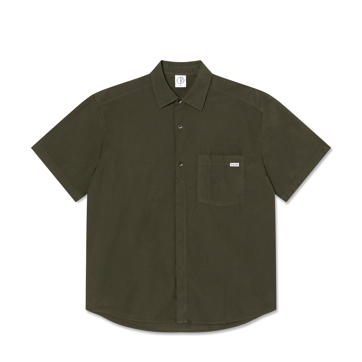 POLAR SKATE CO MITCH SHIRT DIRTY BLACK