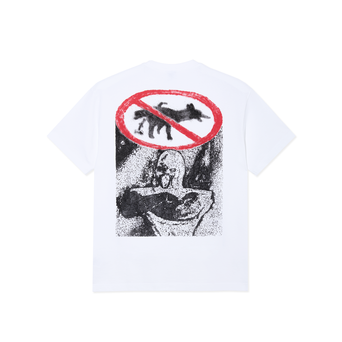 POLAR SKATE CO LOST & FOUND TEE WHITE