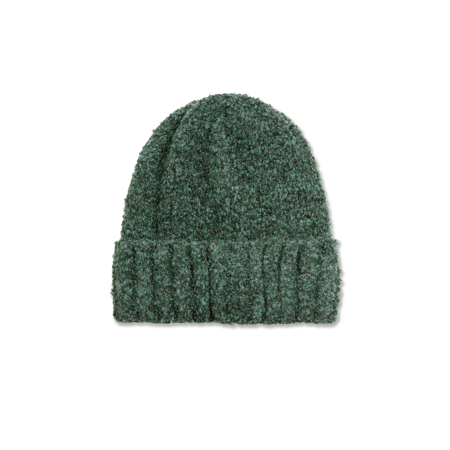 POLAR SKATE CO FLUFF BEANIE GREY GREEN