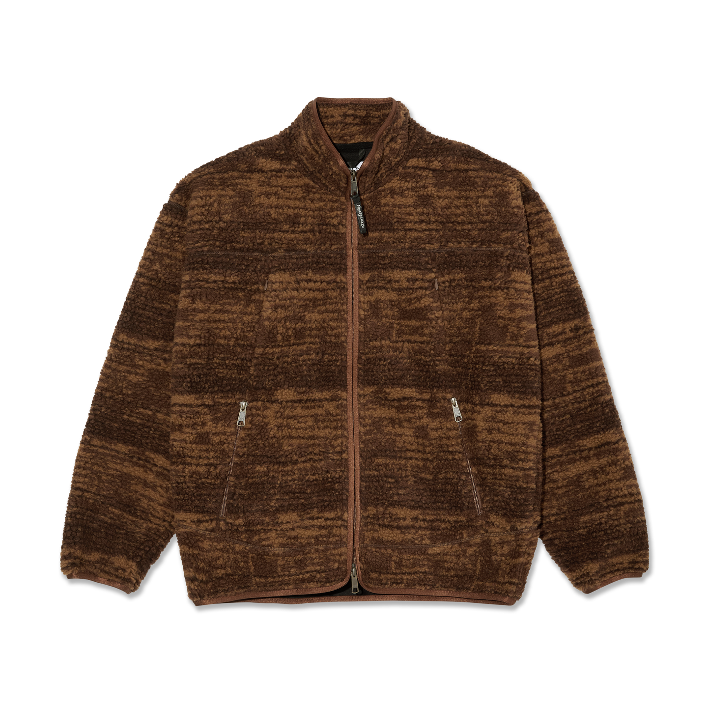 POLAR SKATE CO KIKO JACKET RED BROWN