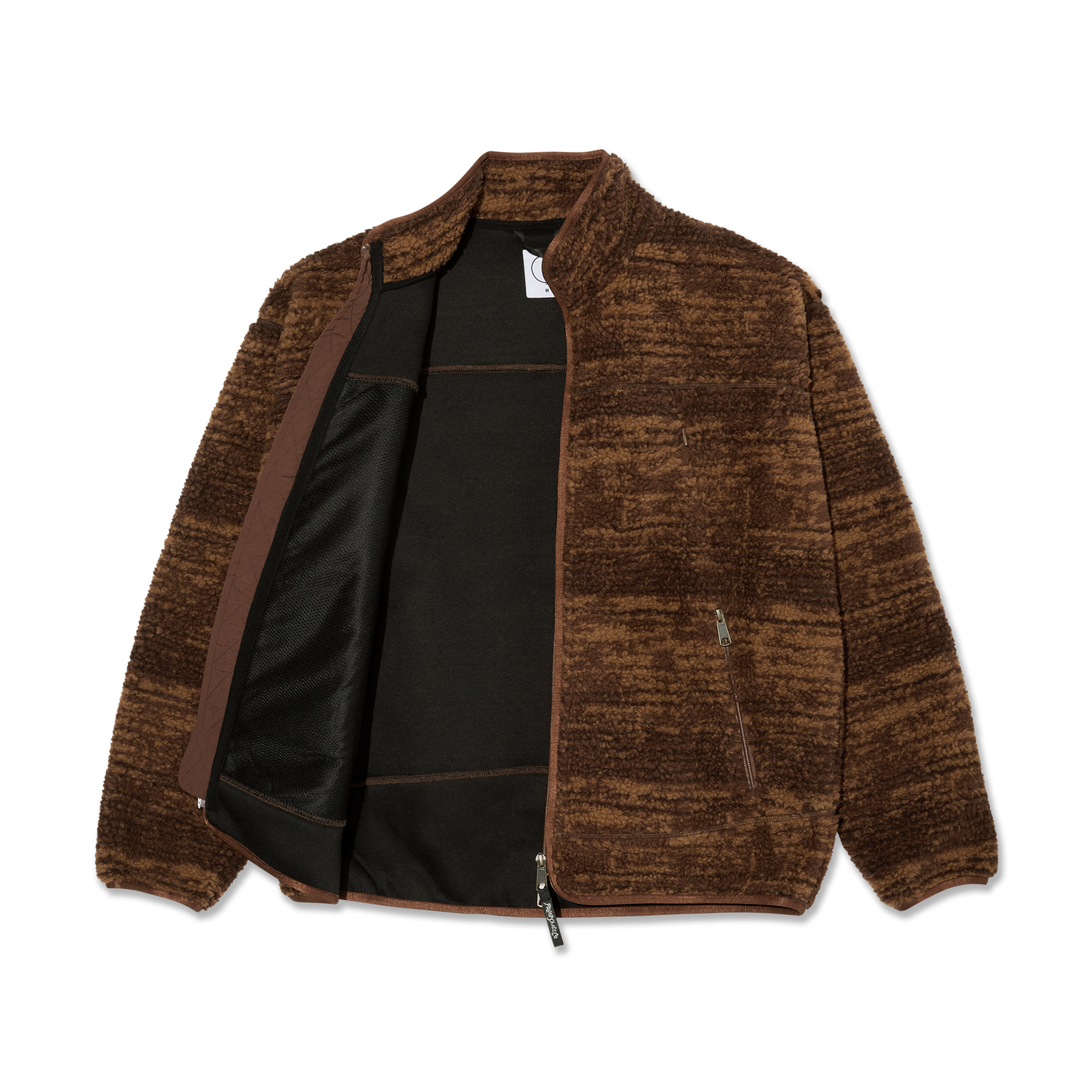 POLAR SKATE CO KIKO JACKET RED BROWN