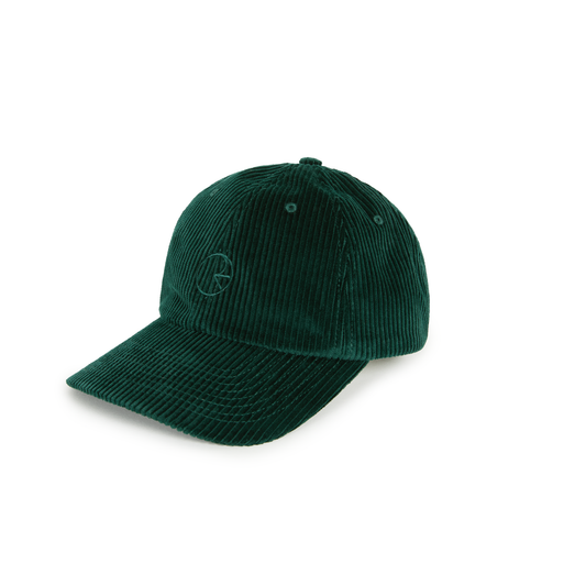 POLAR SKATE CO SAI CAP CORDUROY DARK EMERALD