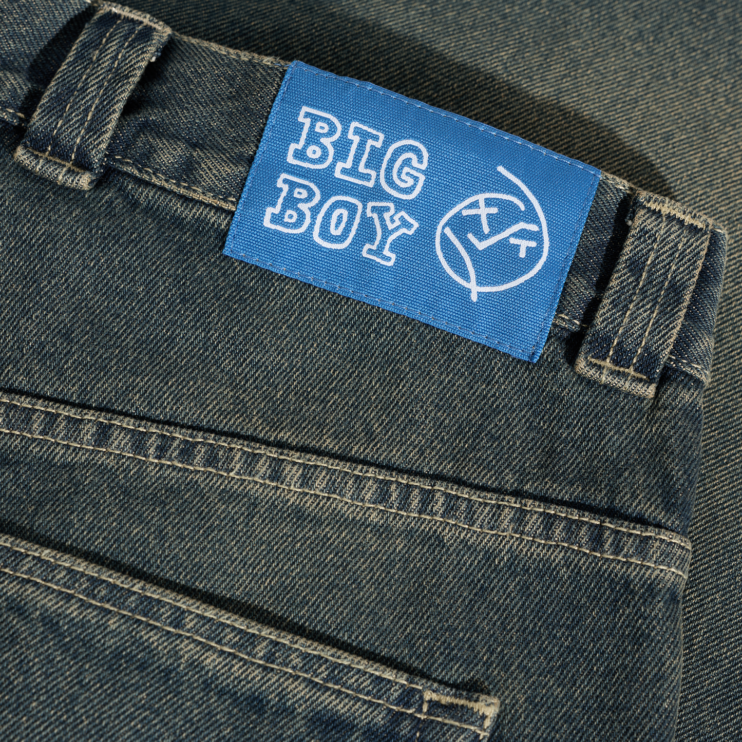 POLAR SKATE CO BIG BOY PANTS DIRTY BLUE