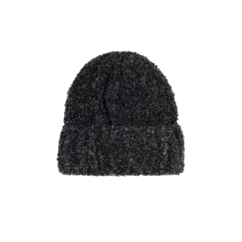 POLAR SKATE CO FLUFF BEANIE BLACK