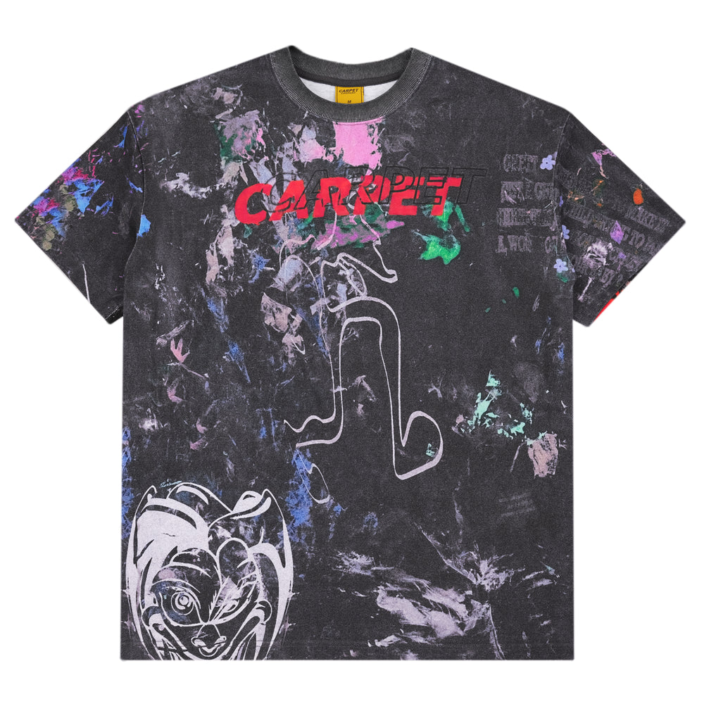 CARPET COMPANY RAG TEE BLACK