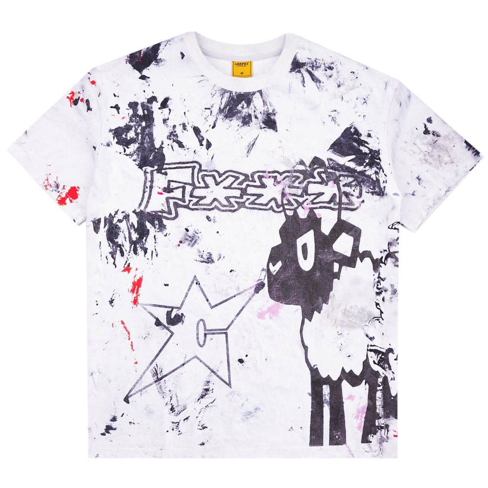 CARPET COMPANY RAG TEE WHITE