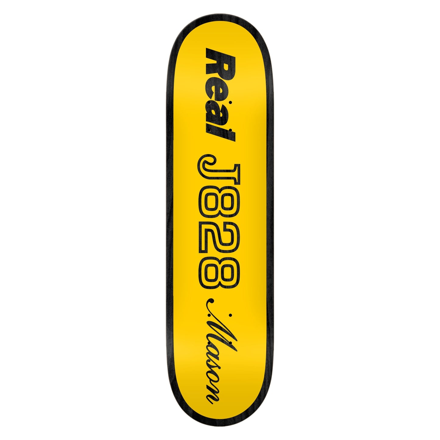 REAL SKATEBOARDS MASON SHAPECODE DECK 8.28