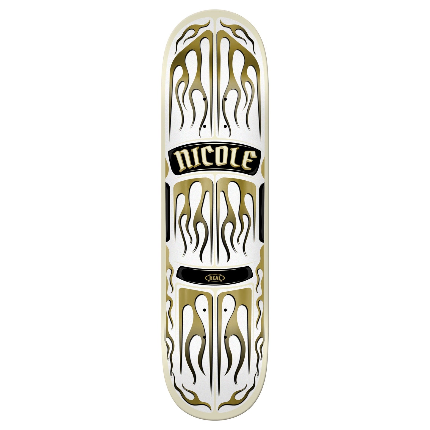 REAL SKATEBOARDS NICOLE EMBERS DECK 8.5