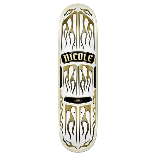 REAL SKATEBOARDS NICOLE EMBERS DECK 8.5