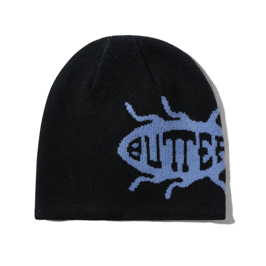 BUTTERGOODS ROACH SKULLY BEANIE BLACK