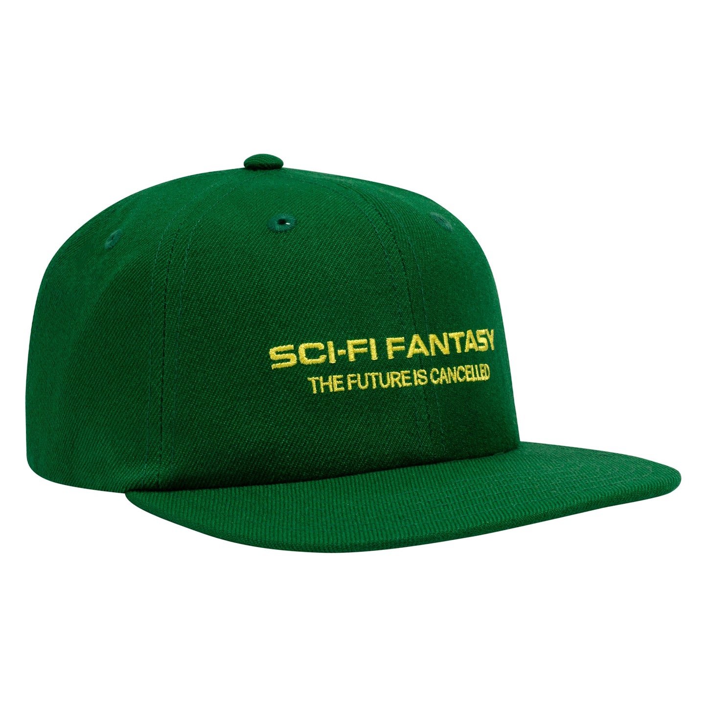 SCI-FI FANTASY FUTURE IS CANCELLED HAT GREEN