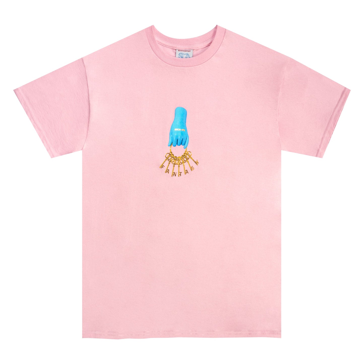 SCI-FI FANTASY KEYS TEE PINK